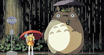 Mini Quebra-Cabeça Meu Amigo Totoro no Ponto de Ônibus (Hayao Miyazaki