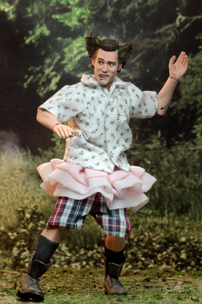 Ace Ventura Jim Carrey O Detetive De Animais Com Saia Tutu Action Figure Retro Neca Clothed