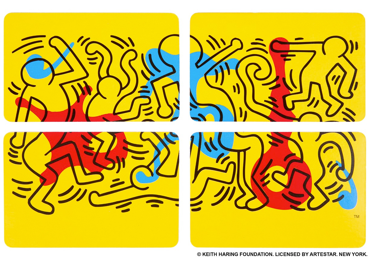 Jogo UNO Artist Keith Haring É o jogo UNO que você conhece agora