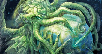 Quebra-Cabeça Cthulhu Rising por Eddie Sharam com 1.000 Peças – 130 Anos de H.P. Lovecraft