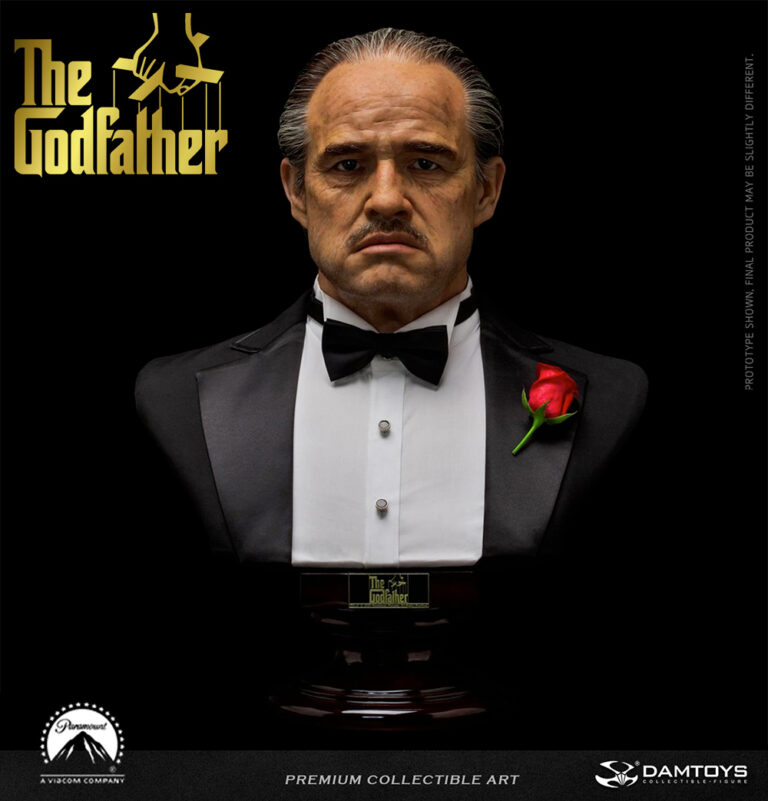 Marlon Brando como Dom Vito Corleone em O Poderoso Chefão – Busto ...