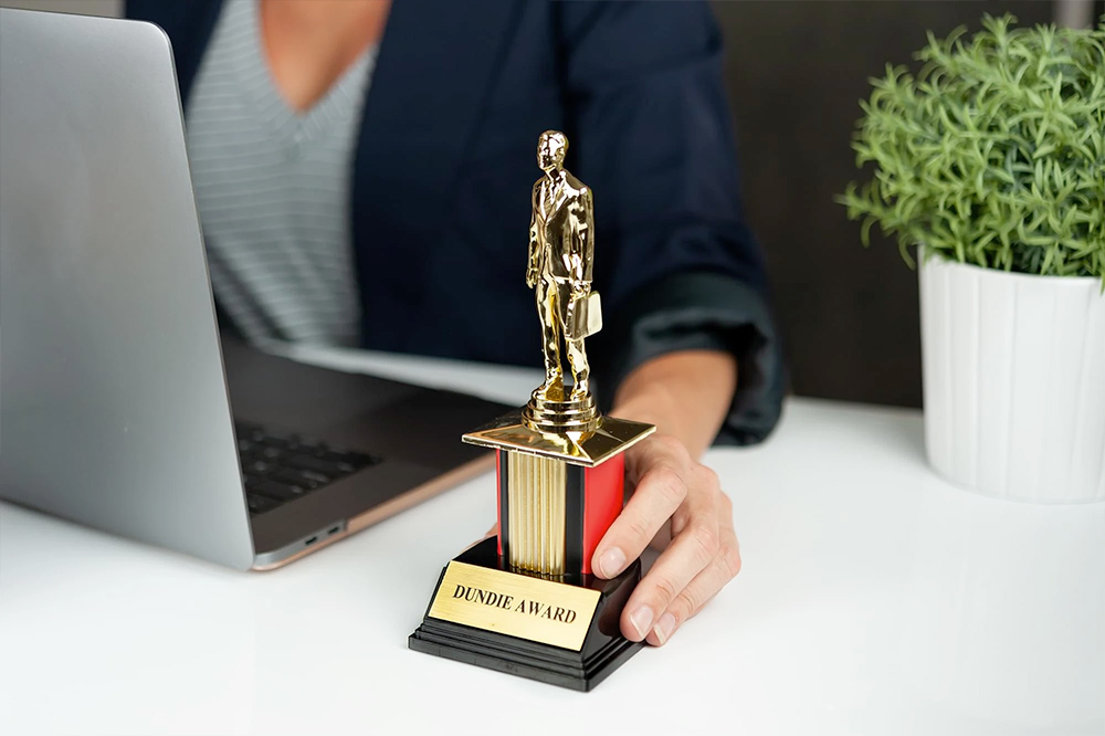 The Office Dundie Award Replica