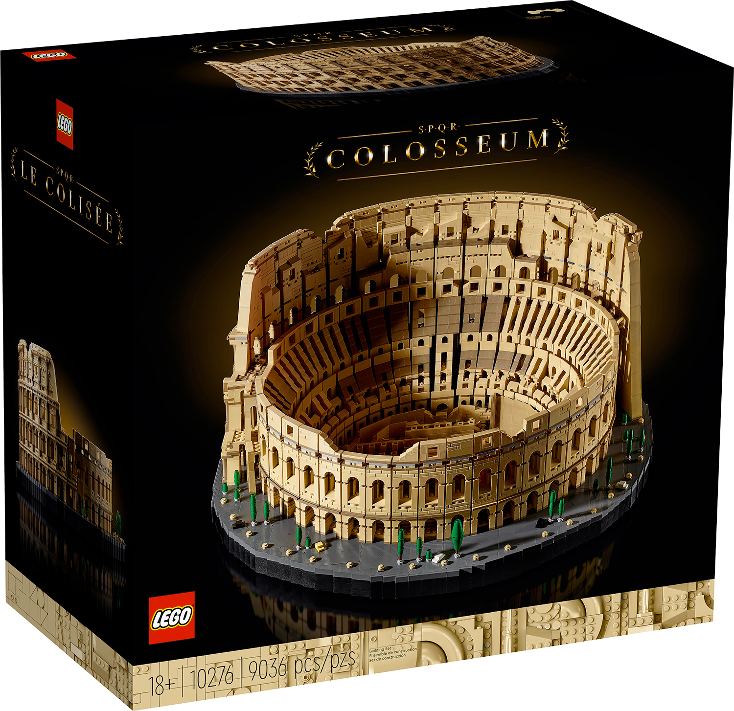 Coliseu de Roma LEGO Creator com 9.036 Peças « Blog de ...
