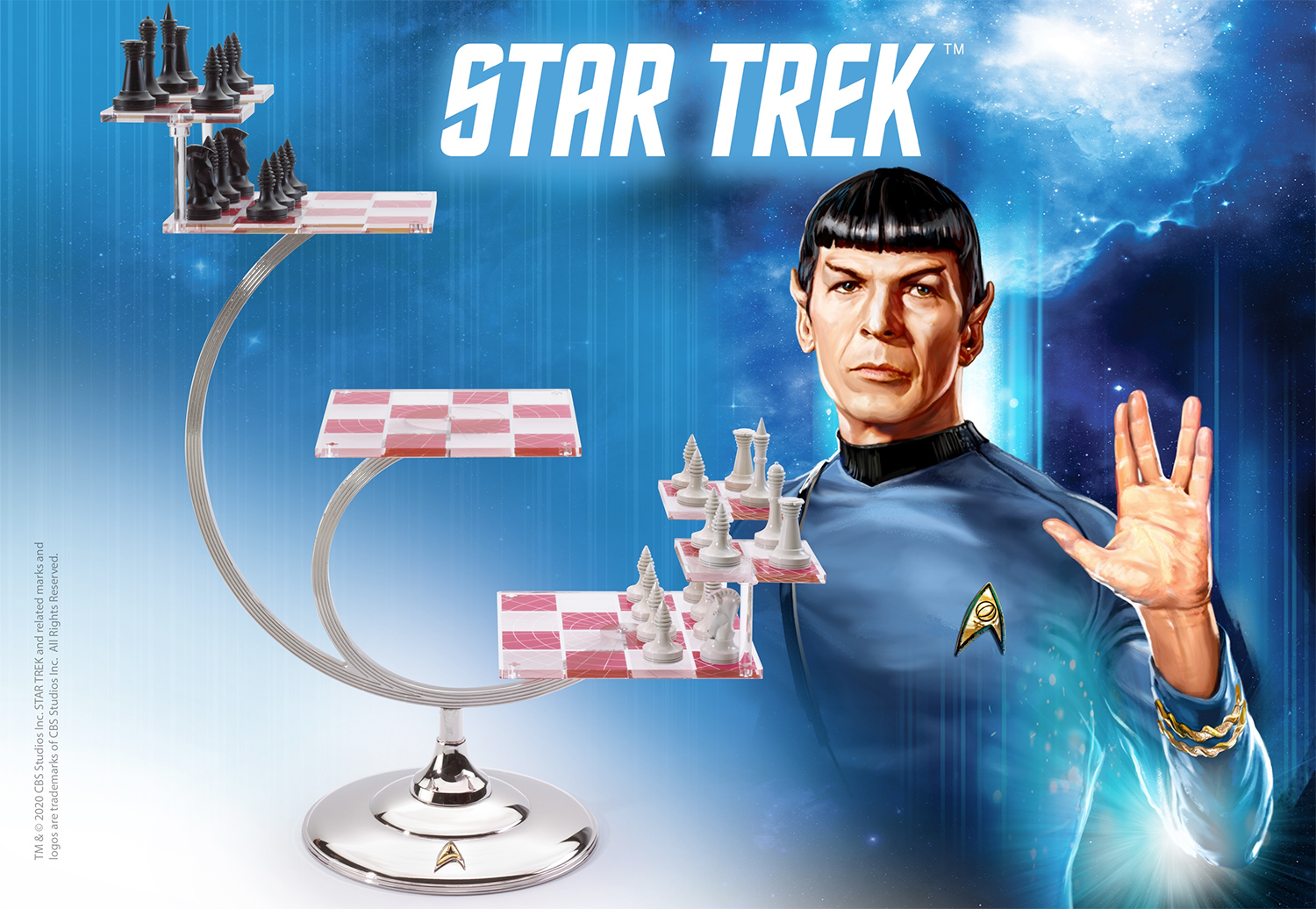 Tabuleiro de Xadrez Tridimensional de Star Trek « Blog de Brinquedo