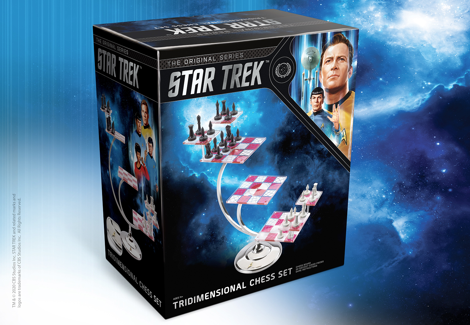Xadrez 3D de Star Trek - Regras, PDF, Jornada nas Estrelas