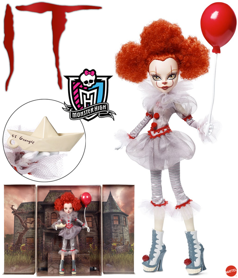 Boneca Monster High Pennywise (IT: A Coisa) « Blog de Brinquedo