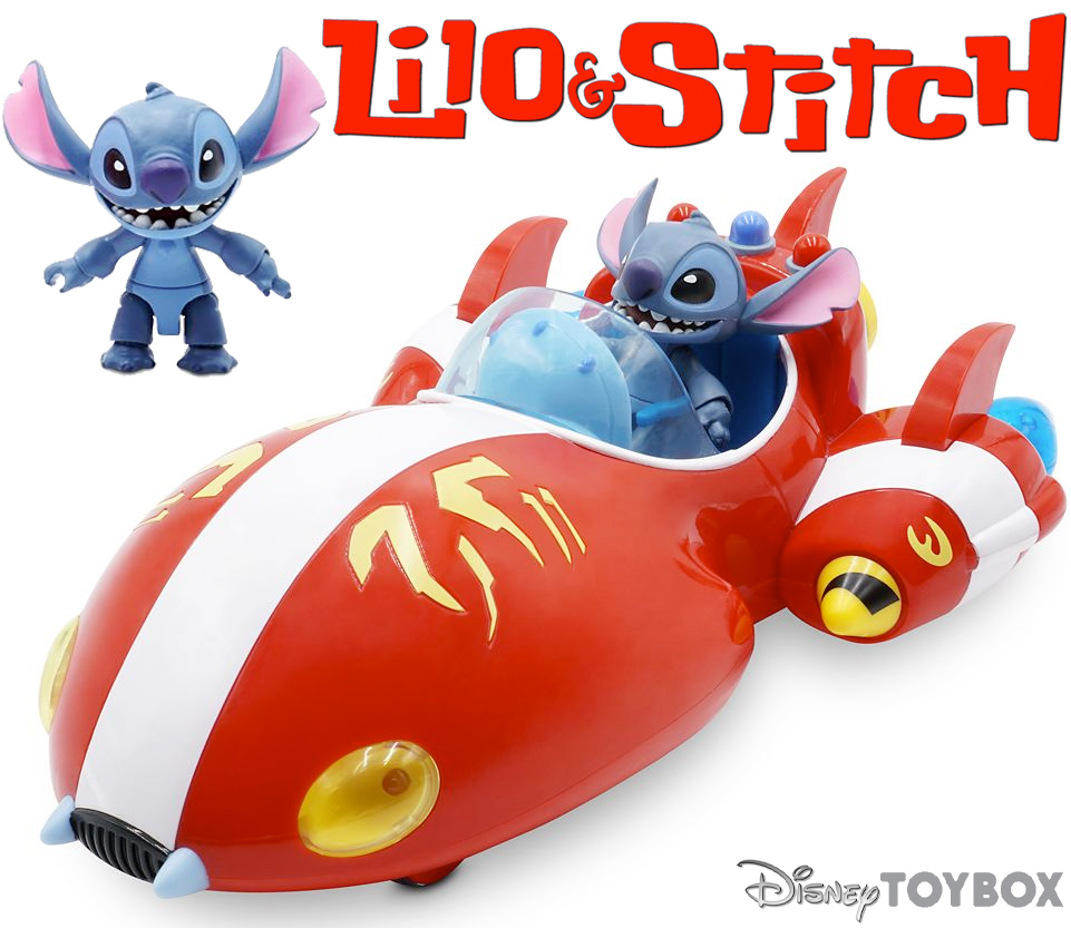 Stitch Rocket Ship Disney Toybox
