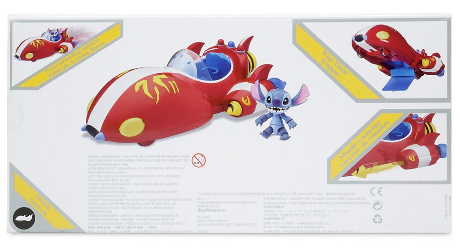 Stitch Rocket Ship Disney Toybox