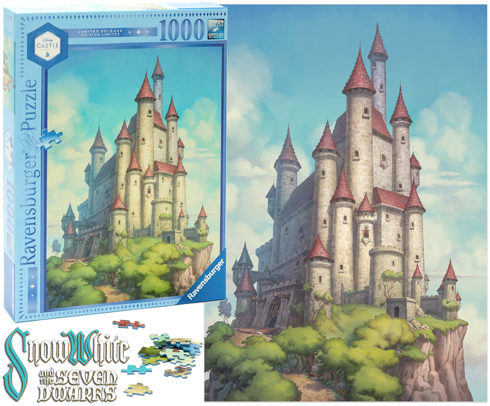 Ceaco - Disney - Castelo da Princesa - Quebra-Cabeça 2000 Peças