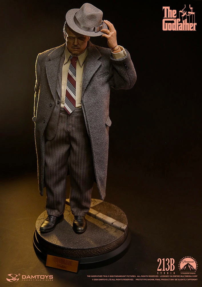 Action Figure Vito Corleone Golden Years Version The Godfather Damtoys