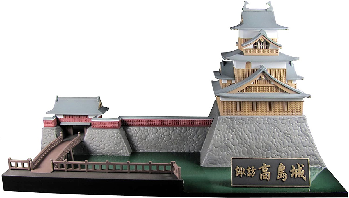 Kit Plastico de Montar Suwa Takashima Castle Model Kit