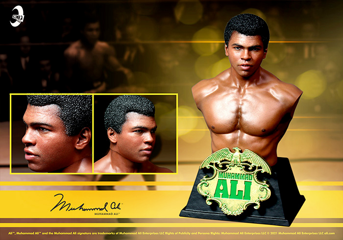 Busto Muhammad Ali Collectible Bust Iconiq Studios