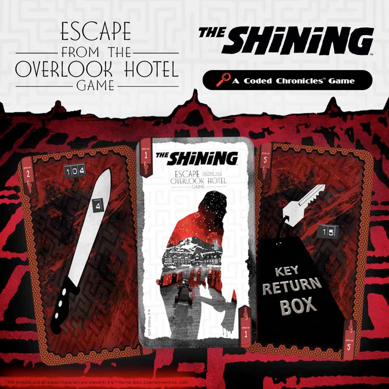 Jogo Cooperativo O Iluminado The Shining-Escape from the Overlook Hotel Coded Chronicles Game