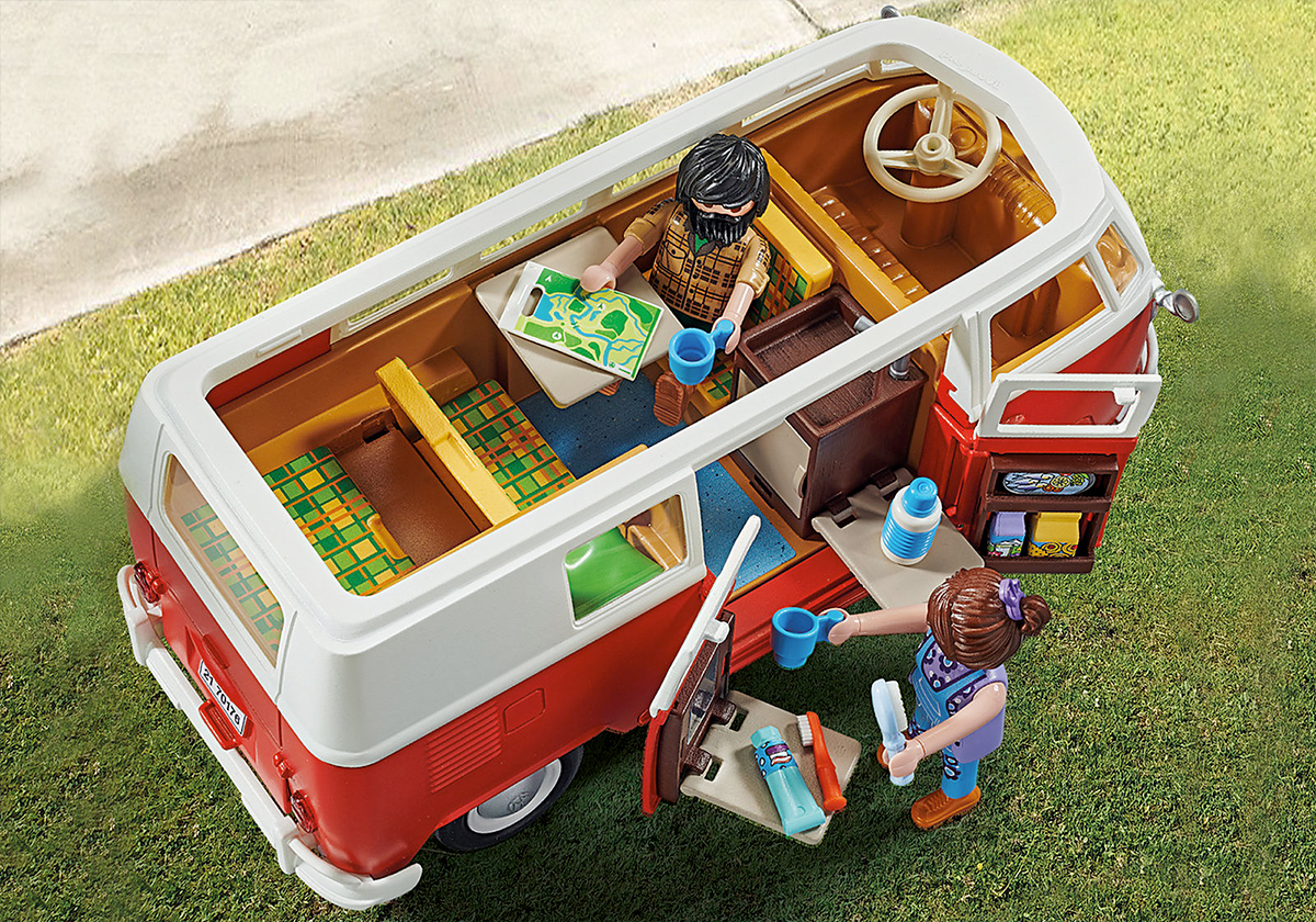 Kombi Playmobil Volkswagen T1 Camping Bus