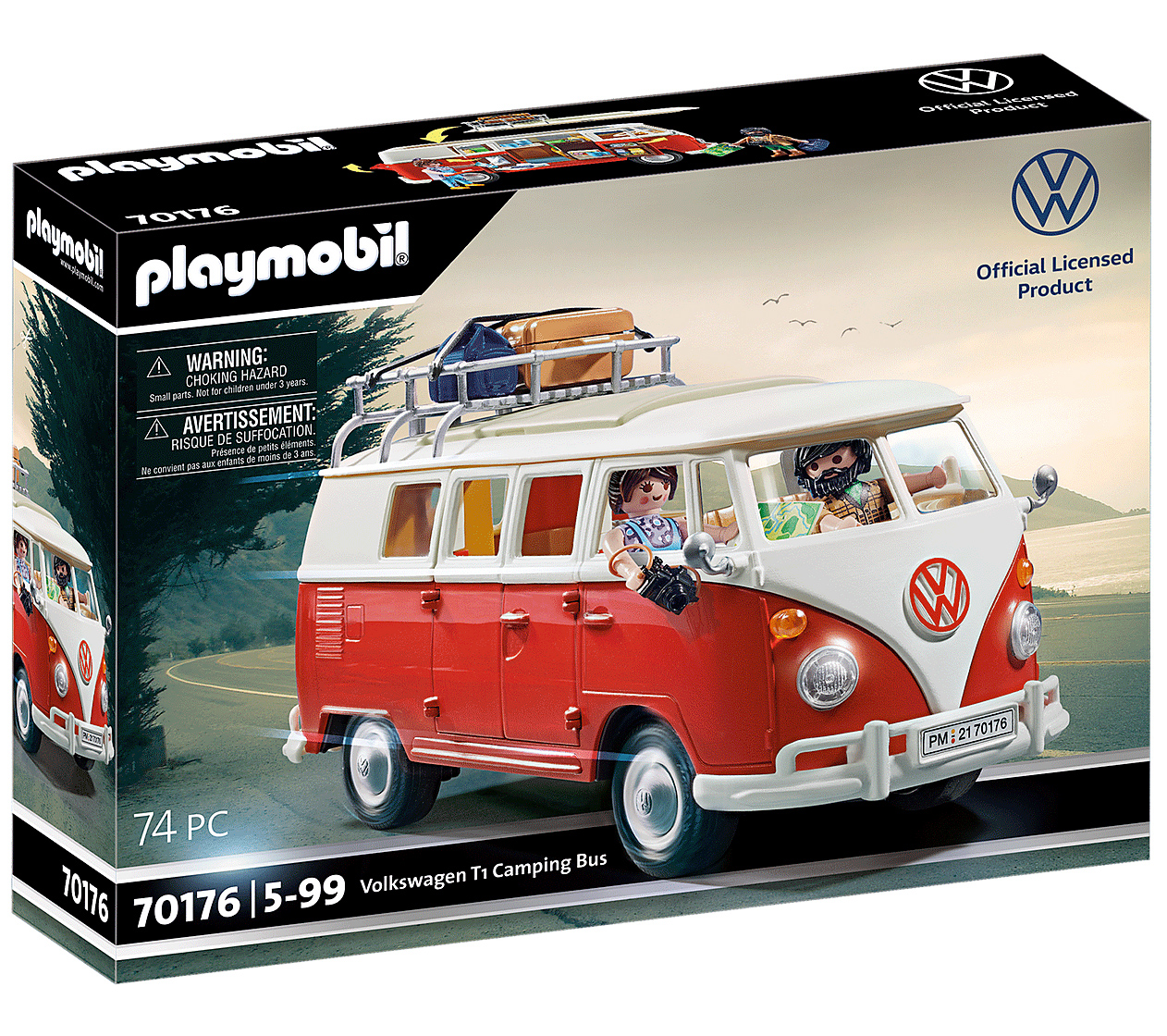 Kombi Playmobil Volkswagen T1 Camping Bus