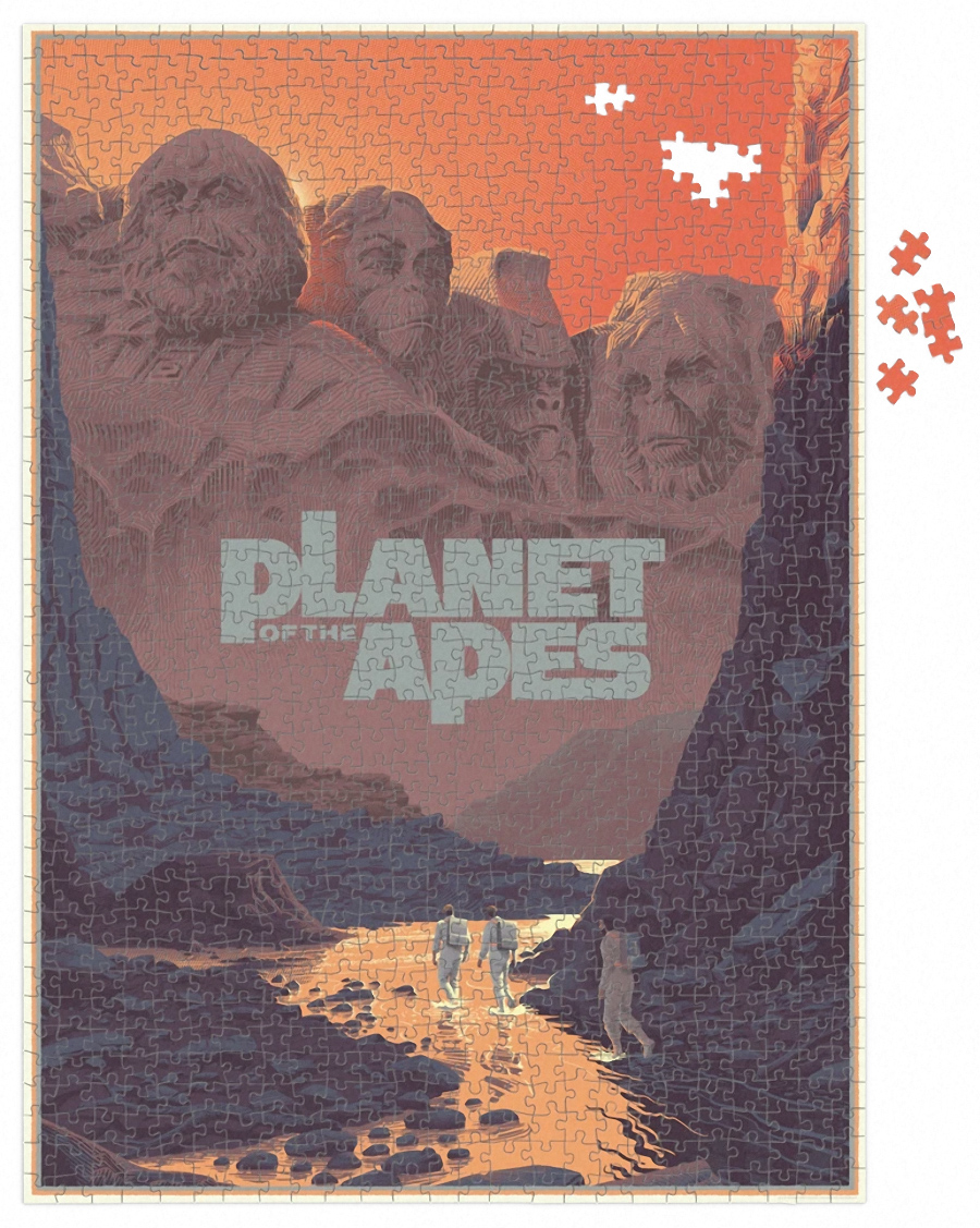 Quebra-Cabeca Planeta dos Macacos Planet of the Apes by Durieux 1000-Piece Puzzle