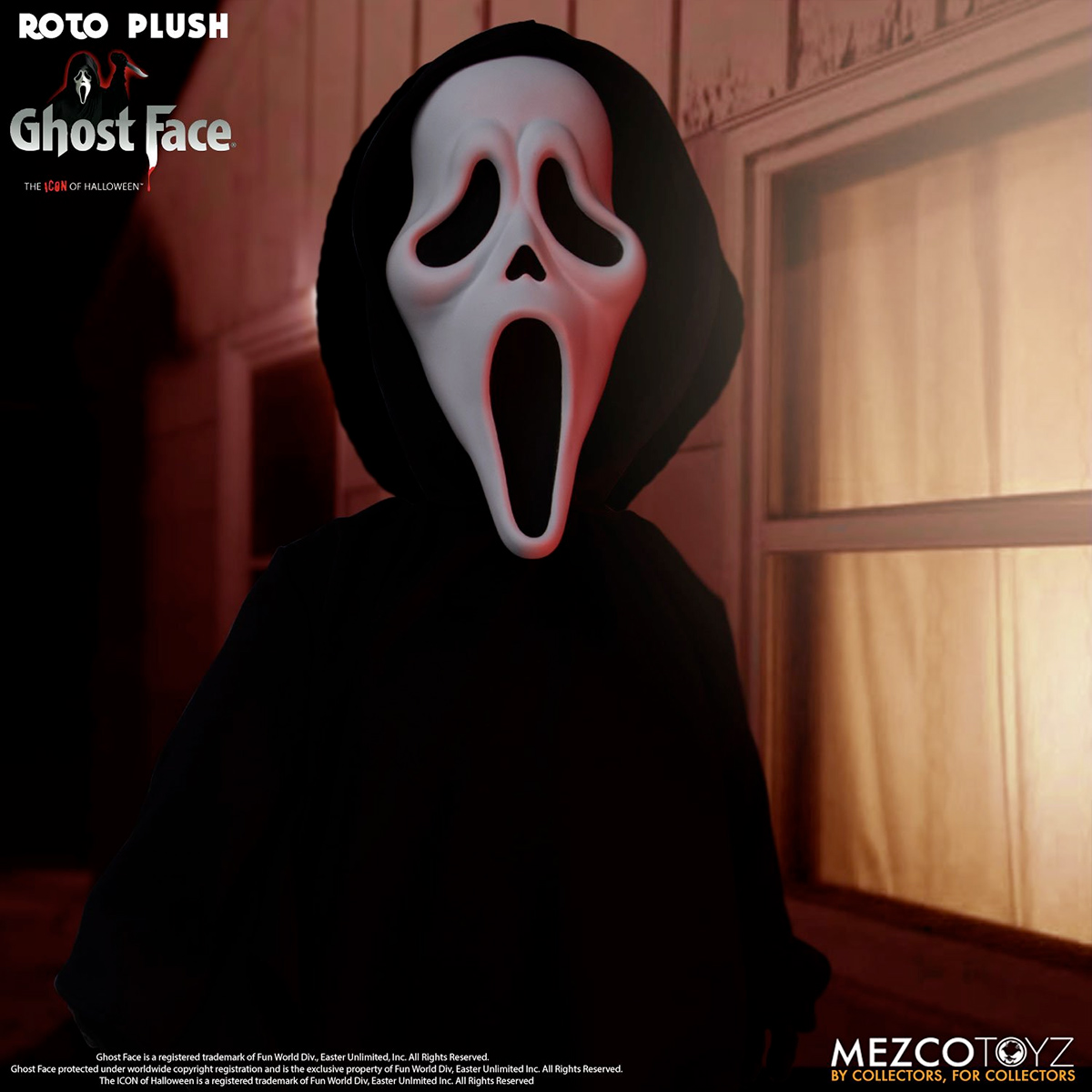 Boneco Ghost Face MDS Roto Plush Doll