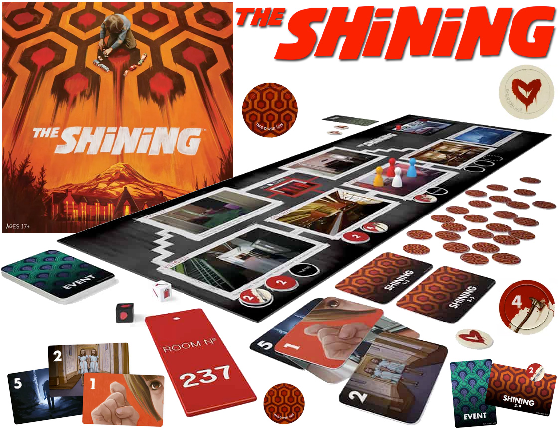 Jogo de Tabuleiro Cooperativo O Iluminado The Shining Board Game