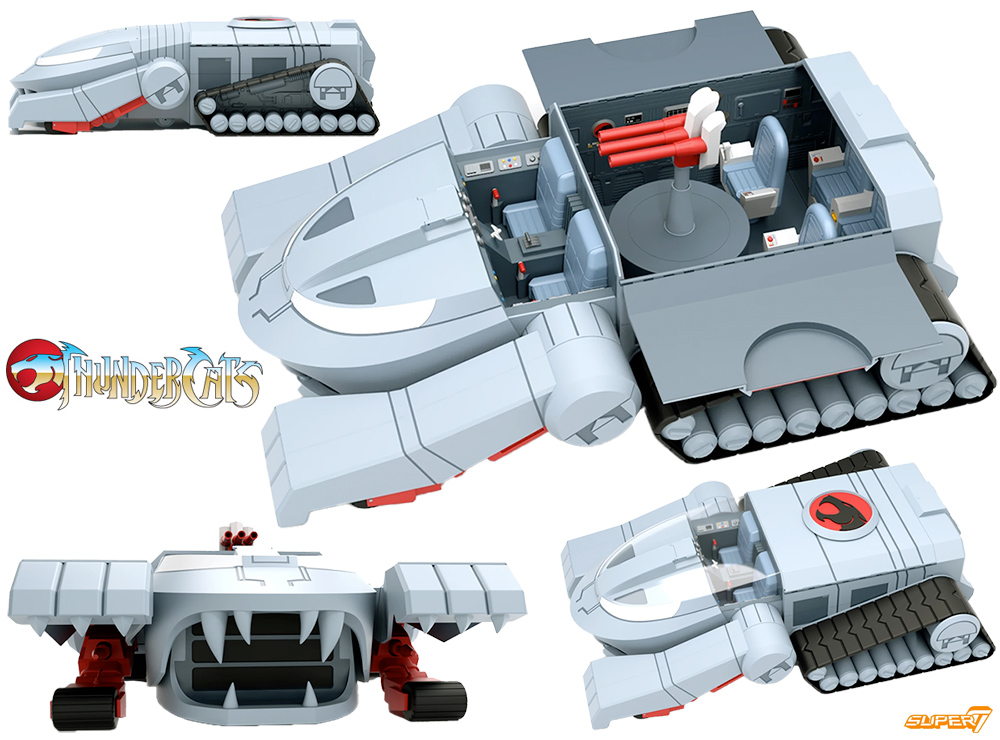 ThunderCats: Tanque ThunderTank Ultimates com 68cm de Comprimento « Blog de  Brinquedo