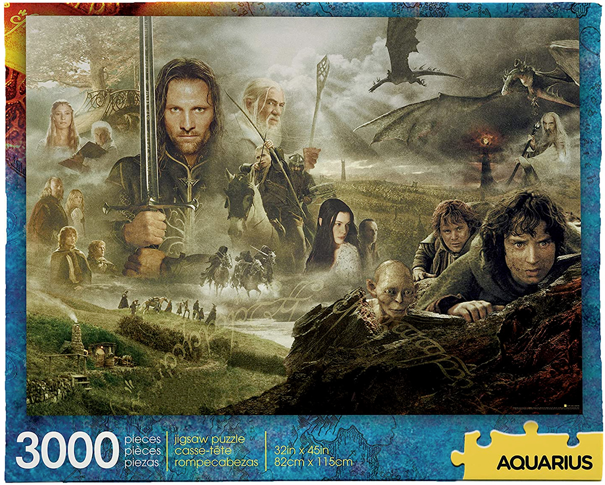 Quebra-Cabeca Senhor dos Aneis Lord of the Rings Saga 3000-Piece Puzzle