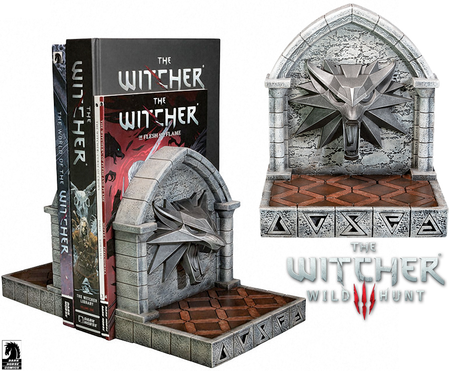 Apoios de Livros The Witcher 3: Wild Hunt Bookends
