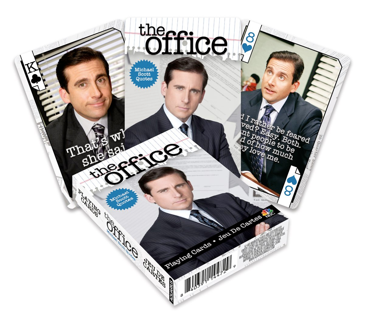 Baralhos The Office Dwight Scrute e Michael Scott-