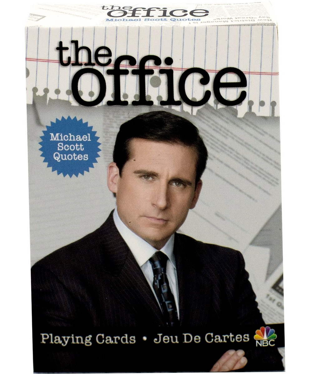 Baralhos The Office Dwight Scrute e Michael Scott-