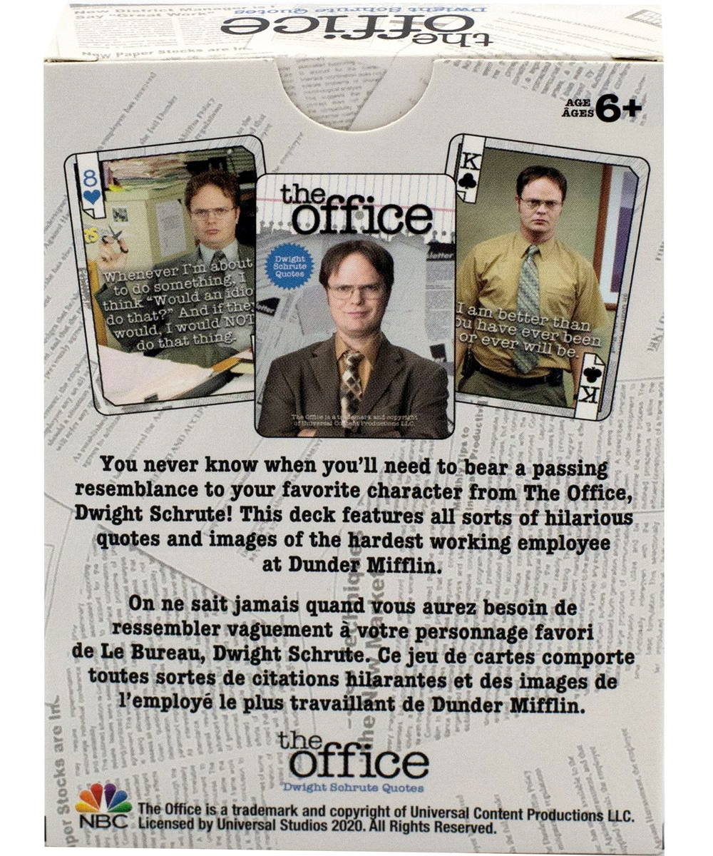 Baralhos The Office Dwight Scrute e Michael Scott-