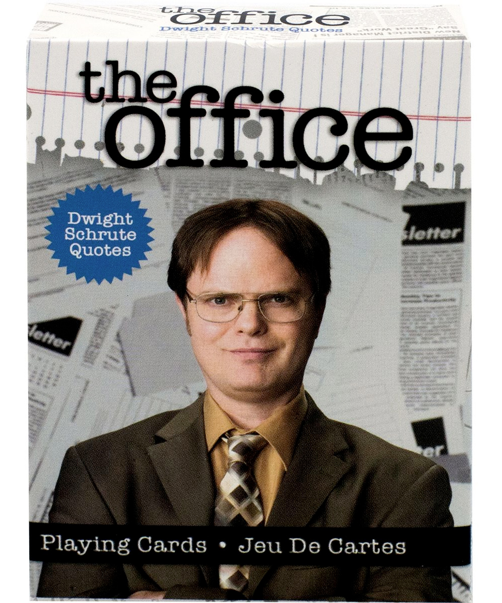 Baralhos The Office Dwight Scrute e Michael Scott-