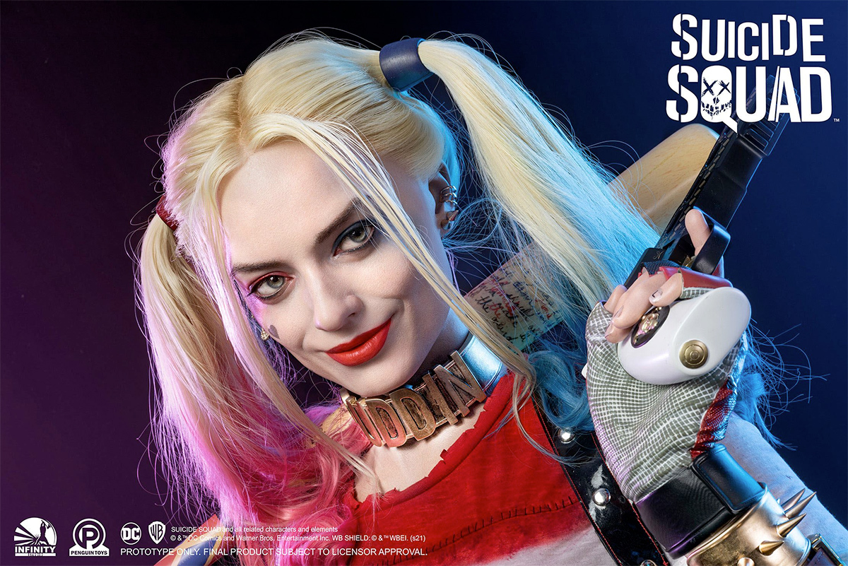 Boneca Harley Quinn Realista Es Suicida Arlequina No Brasil!