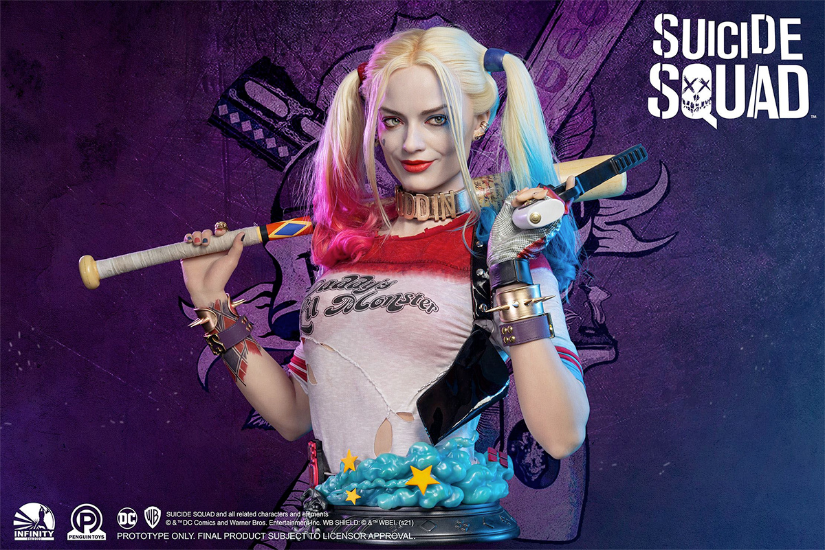 Busto Arlequina Suicide Squad Harley Quinn Life-Size Bust