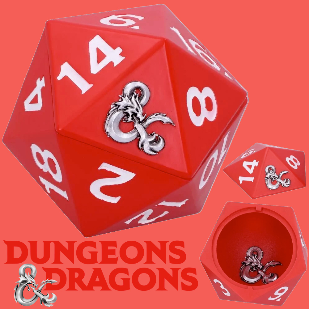 Caixa de Dados Dungeons & Dragons D20