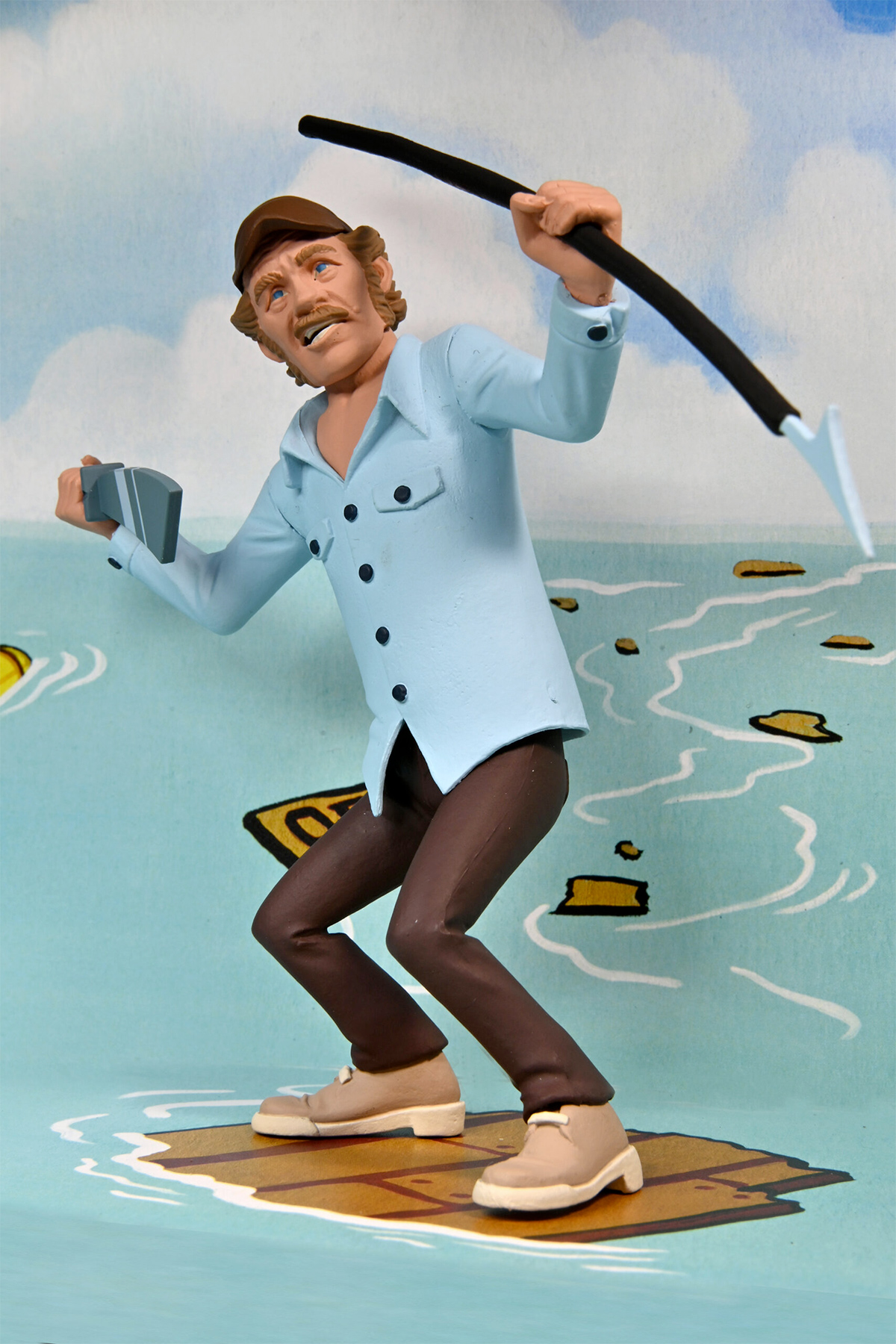 Jaws Toony Terrors: Quint and Shark Action Figures 2-Pack