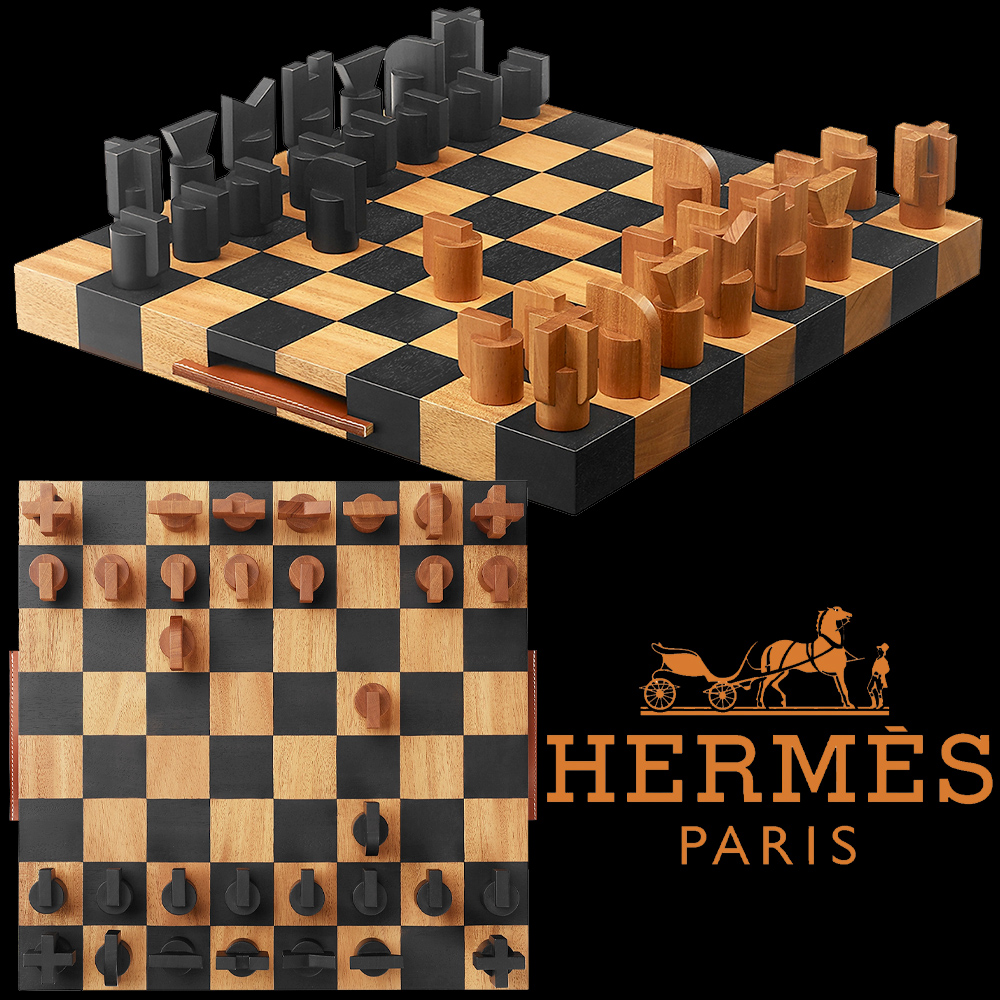 Xadrez Hermès Horsecut Chess Game