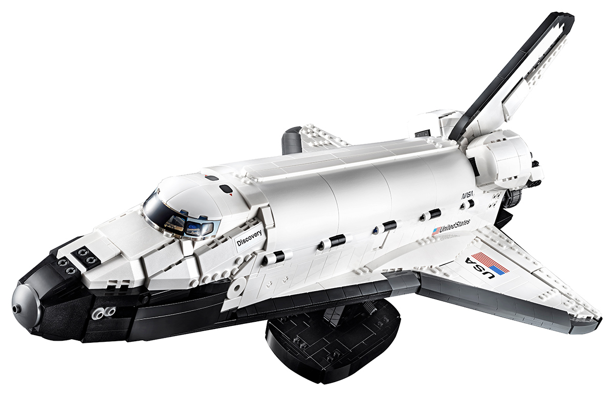 NASA Space Shuttle Discovery e Hubble Space Telescope LEGO Creator
