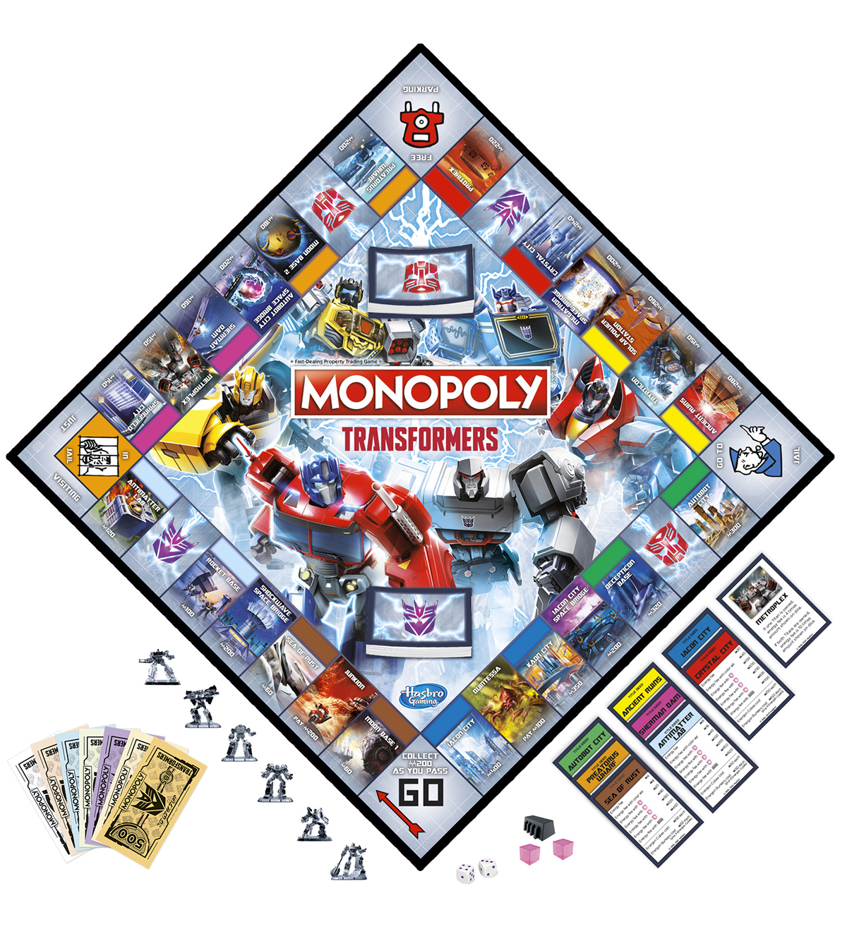 Jogo Monopoly Transformers Edition