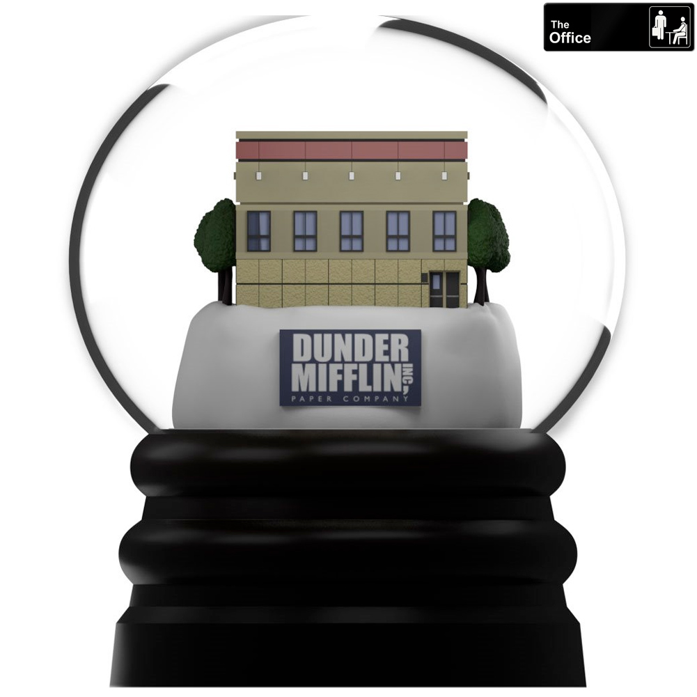 The Office Dunder Mifflin Snowglobe