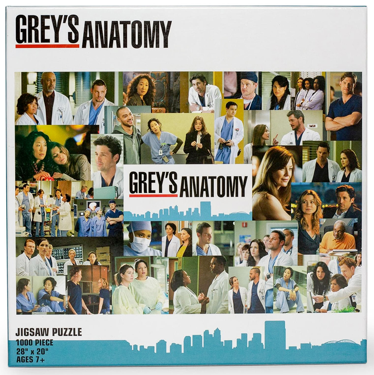 Grey's Anatomy Collage 1000 Piece Jigsaw Puzzle