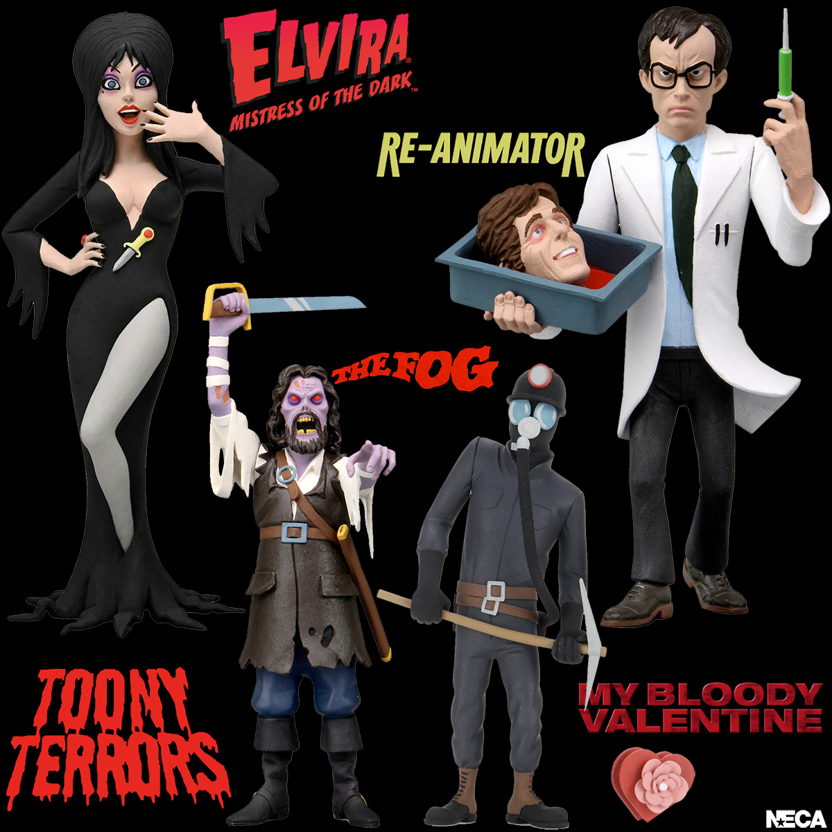 Toony Terrors 6” Scale Action Figures Wave 6