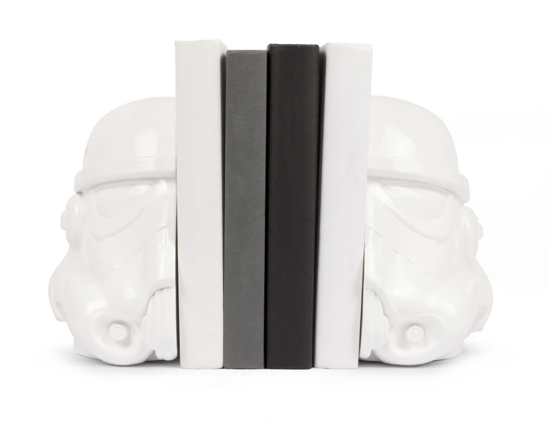 Apoios de Livros Original Stormtrooper Bookends Shepperton Design Studios