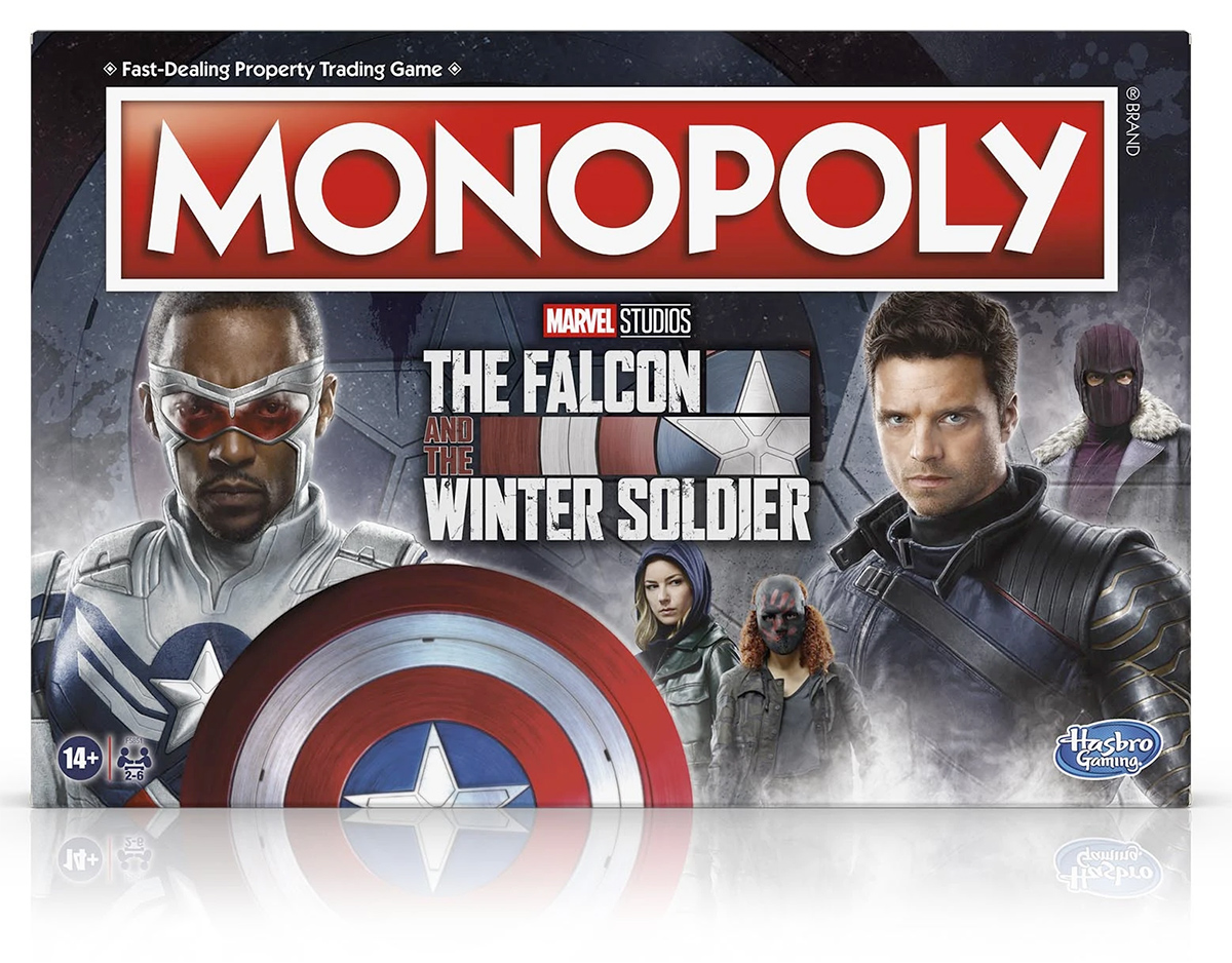 Jogo Monopoly Marvel Studios The Falcon and the Winter Soldier Edition