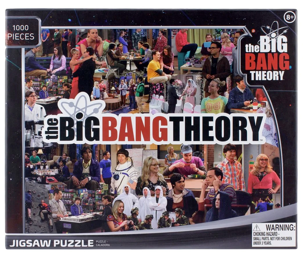 Quebra-Cabeça The Big Bang Theory com 1.000 Peças