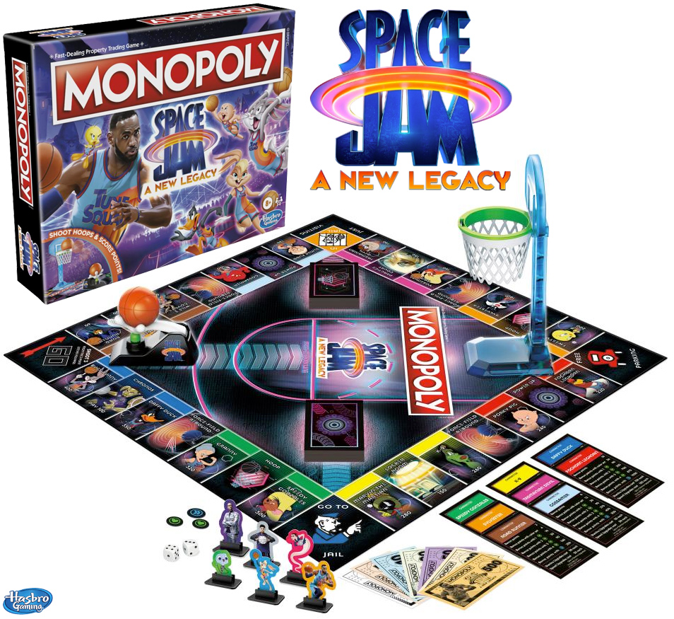 Jogo Monopoly Space Jam 2: Um Novo Legado