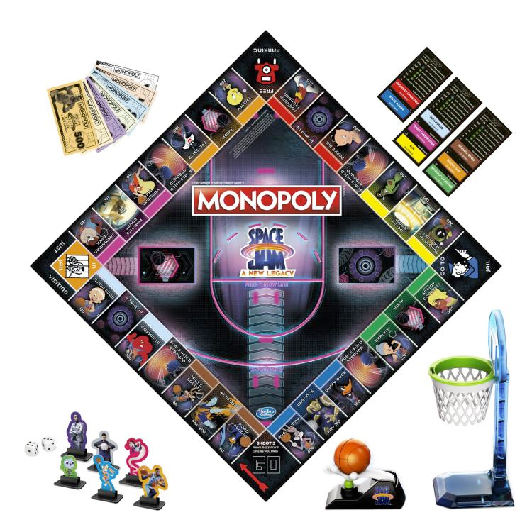 Jogo Monopoly Space Jam 2: Um Novo Legado