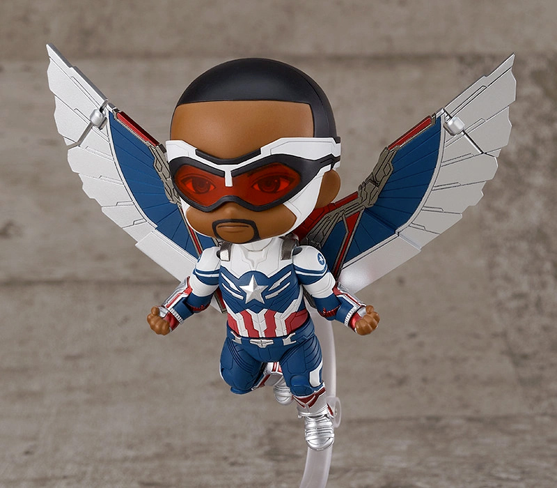 Boneco Nendoroid Captain America Sam Wilson DX The Falcon and The Winter Soldier