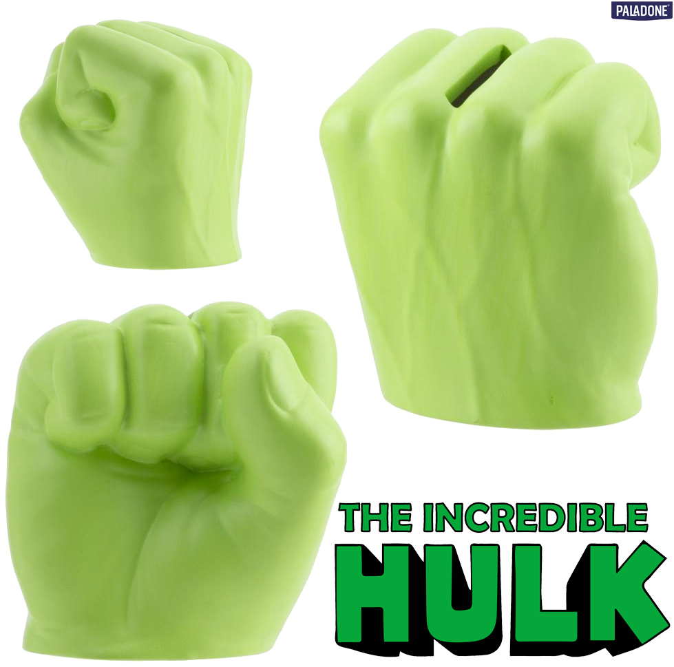 Cofre Hulk Fist Marvel Money Box