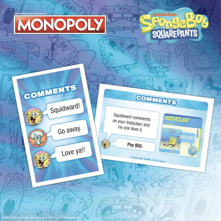 Jogo Monopoly Bob Esponja Calça Quadrada "Memes da ...