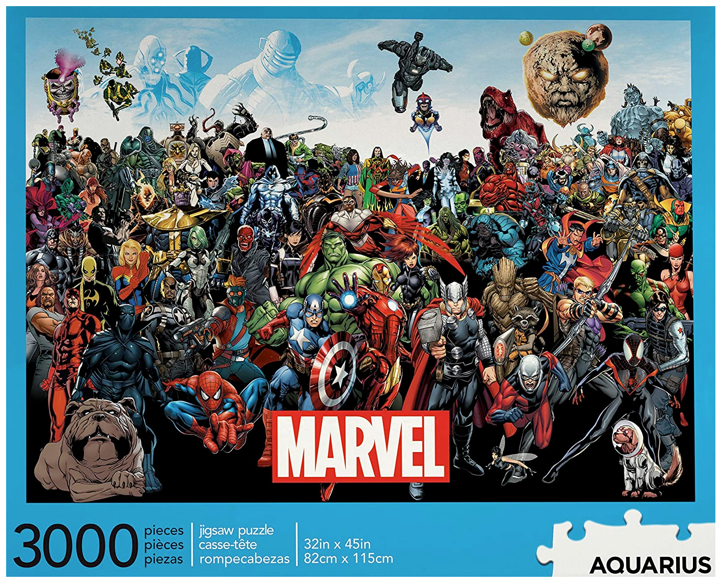Quebra-Cabeça Marvel Comics Cast 3,000-Piece Puzzle