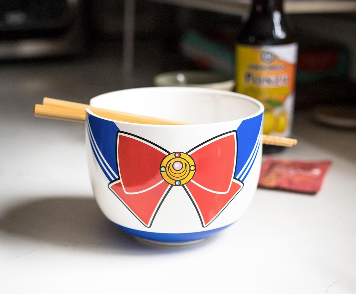 Tigela Sailor Moon Japanese Ramen Bowl