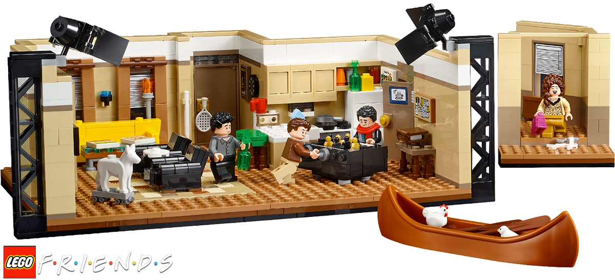 LEGO Friends Sitcom The Friends Apartments